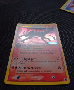 Pokemon Houndoom 7/115 Reverse Holo Ex Unseen Forces NM - Image 5