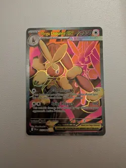 Pokemon TCG Mega Lopunny ex 115/094 Phantasmal Flames- Full Art- Pack Fresh NM/M - Image 1