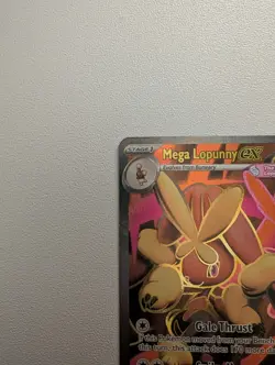Pokemon TCG Mega Lopunny ex 115/094 Phantasmal Flames- Full Art- Pack Fresh NM/M - Image 2