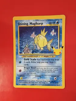 Pokemon TCG Shining Magikarp Holo Card Celebrations Collection 66/64 NM-M - Image 3