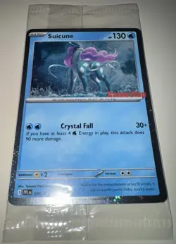 Pokemon TCG: Suicune Promo Card Gamestop Logo - Image 1