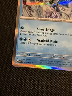 POKEMON TCG: CHIEN-PAO 057/182 PARADOX RIFT HOLO RARE CARD NM - Image 3