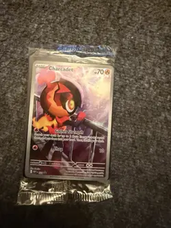 Pokemon TCG Phantasmal Flames ETB Promo - Sealed - Charcadet MEP 022 - Image 1