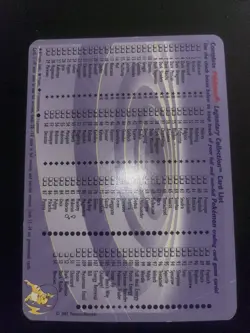 DARK RAICHU 2002 DAMAGED POKEMON LEGENDARY COLL #S3 BOX TOPPER OVERSIZED 3207 - Image 2