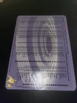 DARK RAICHU 2002 DAMAGED POKEMON LEGENDARY COLL #S3 BOX TOPPER OVERSIZED 3207 - Image 3