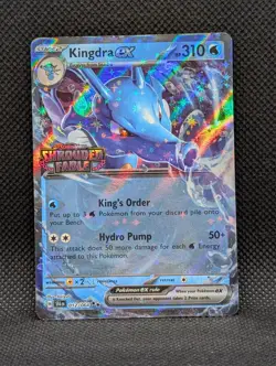 Pokemon TCG Card Shrouded Fable Kingdra EX 012/064 - STAMPED PROMO - Image 5