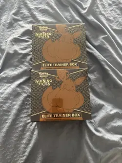 Pokemon TCG Shining Fates (LOT OF 2) Elite Trainer Box ETB FACTORY- SEALED - NEW 97712552774 - Image 1