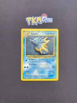 Pokemon TCG Seadra Neo Genesis 48/111 Regular LP. - Image 1