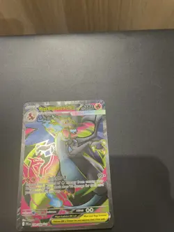 Mega Charizard X ex Ultra Rare 109/094 Pokemon Phantasmal Flames Pokemon TCG NM - Image 3