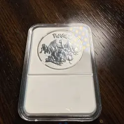 Pokemon Charizard Colorized Coin - Worth Collection KL -Proof - Image 2