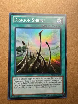 Dragon Shrine SDBE-EN019 Saga of Blue-Eyes White Dragon Unlimited Yugioh - Image 1