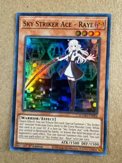 Sky Striker Ace - Raye MAMA-EN004 Magnificent Mavens 1st Edition Yugioh - Image 1