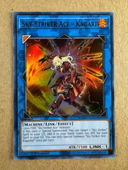 Sky Striker Ace - Kagari MAMA-EN005 Magnificent Mavens 1st Edition Yugioh - Image 1
