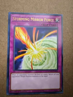 Storming Mirror Force MAGO-EN096 1st Ed Yugioh - Image 1