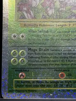 Pokemon TCG Butterfree Legendary Collection Reverse Holo Rare Card 21/110 LP/NM - Image 5