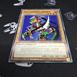 Alligator's Sword SS02-ENB05 1st Edition LP+ Lightly Played Yu-Gi-Oh! Card - Image 3