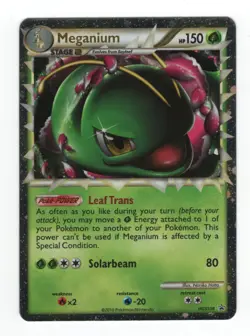 (303305) MEGANIUM PRIME HGSS08 Ultra Rare Holo HGSS Pokemon Promo Card - Image 2