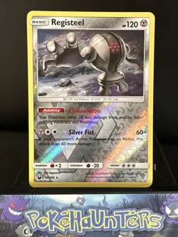 Pokemon Card Registeel 96/168 Celestial Storm Reverse Holo Rare L/P - Image 1