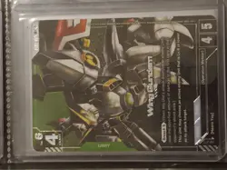 Wing Gundam ST02-001 LR+ Alternate Art Deck Gundam Card in English - Image 1