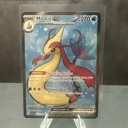 Pokemon TCG Surging Sparks Milotic EX Full Art Ultra Rare Card 217/191 NM - Image 1