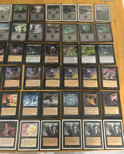 MTG Magic The Gathering Black 60 Card Black Deck - Demonic Tutor - Image 3