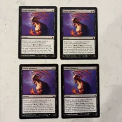 Magic the Gathering MTG Shred Memory Play Set Of 4 Cards - Image 1