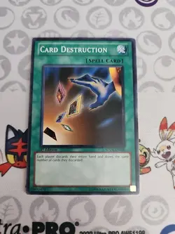 Card Destruction SDDL-EN030 - Yugioh Yu Gi Oh! Playset 1st Edition - Image 1