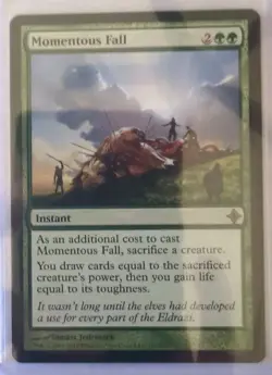 Momentous Fall Rise Of The Eldrazi Magic The Gathering Card - Image 1