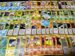 Pokemon card game old back large set - Image 1