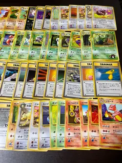 Pokemon card game old back large set - Image 4