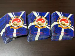 Pokemon card game old back large set - Image 5