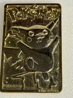Burger King Pokemon Pikachu #25 Trading Card 1999 - Image 1