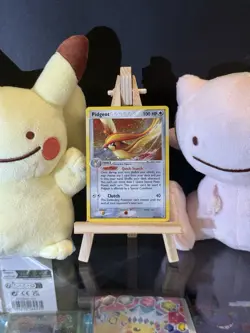 Pokemon TCG Pidgeot Card 10/112 EX FireRed & LeafGreen Rare Holo HP 2004 - Image 1