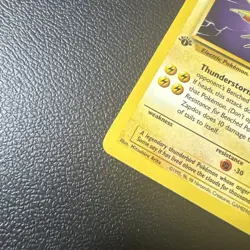 Zapdos 30/62 Rare 1st Edition Fossil Pokemon Card - Image 4