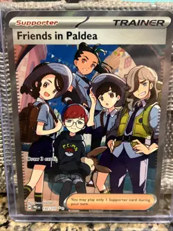 Pokemon TCG Friends in Paldea Ultra Rare Card 137/131 Prismatic Evolutions - Image 1