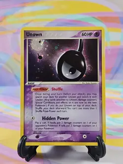 Pokemon TCG Unseen Forces Card | Unown (!)/28 Rare Holo - Image 1