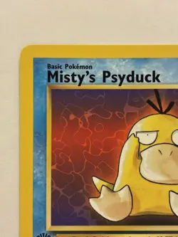 Pokemon TCG Misty's Psyduck First Edition 90/132 Gym Heroes - Image 2