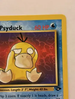 Pokemon TCG Misty's Psyduck First Edition 90/132 Gym Heroes - Image 5