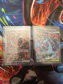 Phantasmal Flames UPC Mega Charizard X EX 023 & Oricorio EX 024 Promo Pokemon🔥 - Image 1
