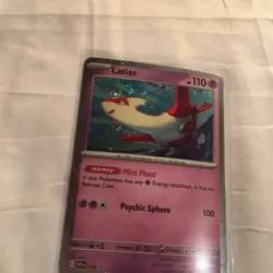 Pokemon TCG Latias Svp139 Cosmo Holo Promo - Double Swirl - NM/M - Image 2