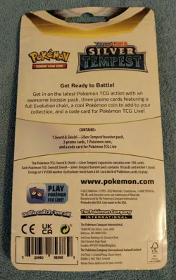 Pokemon: Silver Tempest Checklane Blister w/ Foil Promo Magnemite Magnezone - Image 4