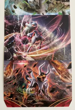 Pokemon XY Breakthrough Mega Mewtwo X Elite Trainer Box ETB Cover/Poster - Image 4