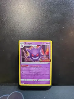 Gengar #SWSH241 Lost Origin Holo Rare Prerelease Stamped Promo Pokemon TCG NM+! - Image 1