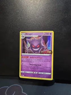 Gengar #SWSH241 Lost Origin Holo Rare Prerelease Stamped Promo Pokemon TCG NM+! - Image 2