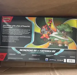BRAND NEW Pokemon TCG - Incineroar ex & Torterra ex Special Collection - Image 2