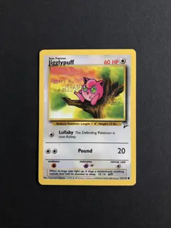 Pokemon TCG Jigglypuff Base Set 2 77/130 Regular Unlimited Common - Image 1
