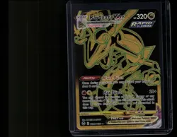 Pokemon TCG Rayquaza Vmax TG29/TG30 Silver Tempest Trainer Gallery Secret NM - Image 1