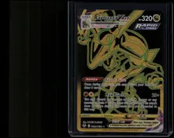 Pokemon TCG Rayquaza Vmax TG29/TG30 Silver Tempest Trainer Gallery Secret NM - Image 1
