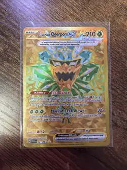 Teal Mask Ogerpon ex 221/167 Twilight Masquerade Gold Hyper Rare Pokemon NM/M - Image 1