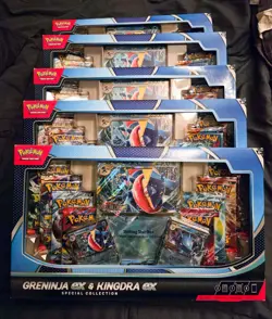 Pokemon Greninja and Kingdra Ex Special Collection Box Sealed Lot Of 5 - Image 1